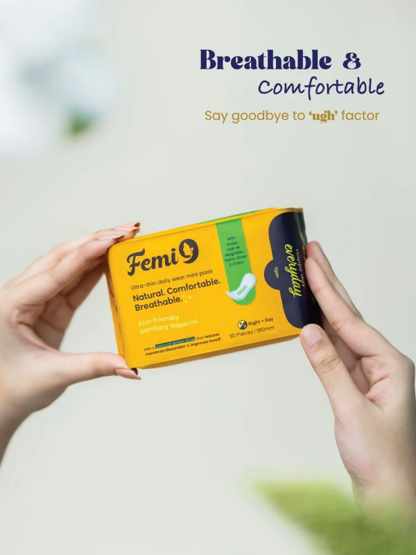 Femi9 Anion Pantyliner| 180mm| 30 pads - Image 3