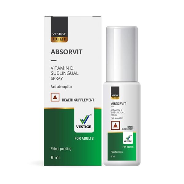 Vestige Prime Absorvit Vitamin D Sublingual Spray 9 ml