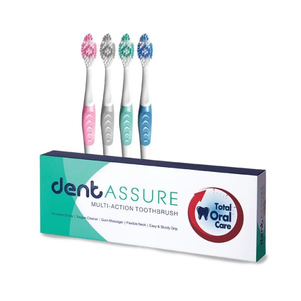 Dentassure Multi-Action Toothbrush (Set of 4)