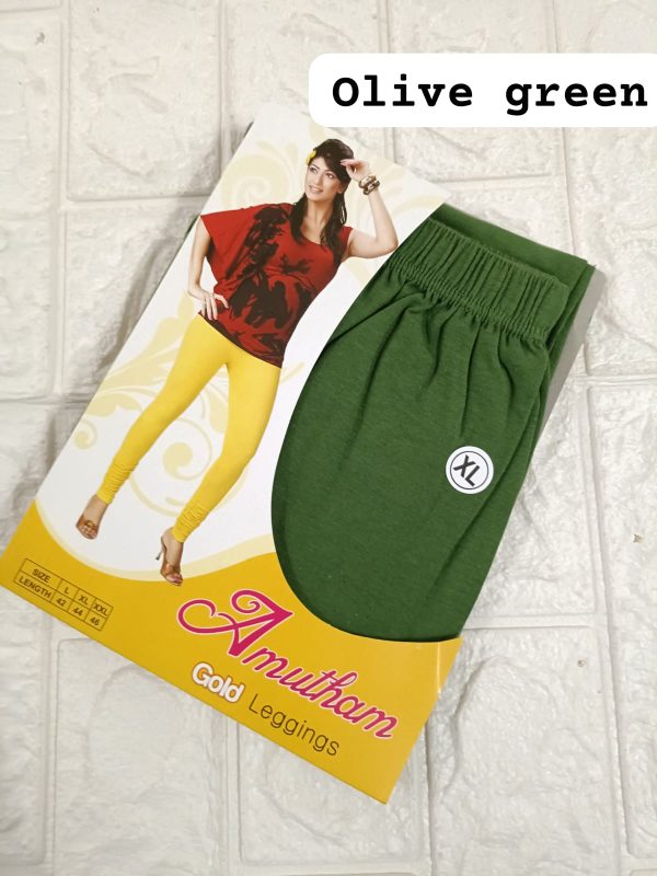 olive green 4 way lycra leggings