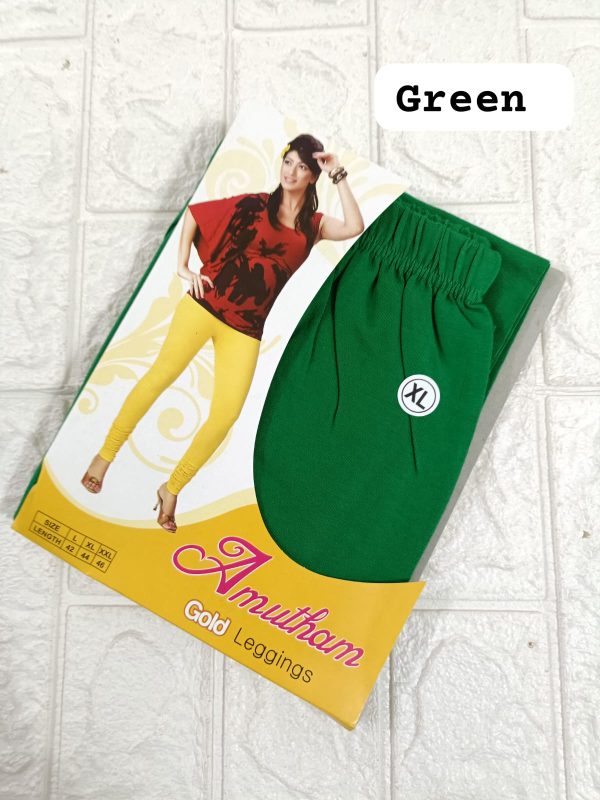 Green 4 way lycra leggings