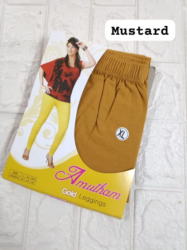 mustard colour 4 way lycra leggings