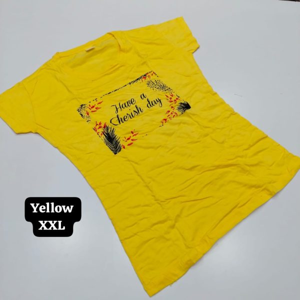 GIRLS T-SHIRT (Yellow)