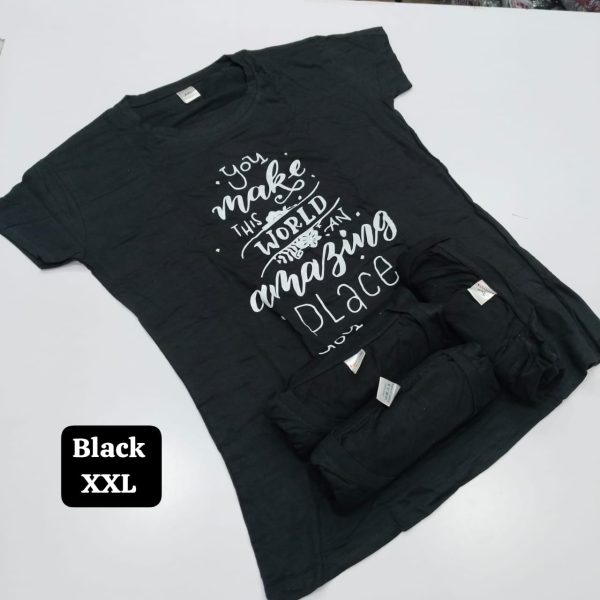 GIRLS T-SHIRT (Black)