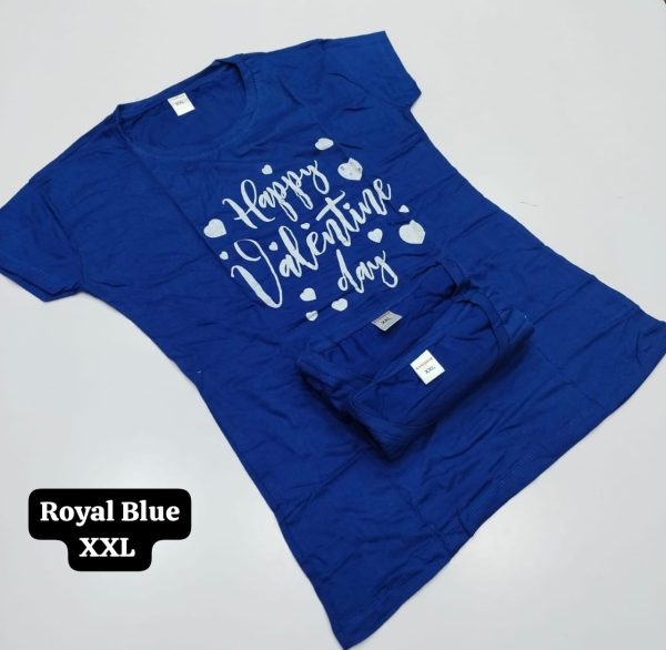 GIRLS T-SHIRT (Royal blue)