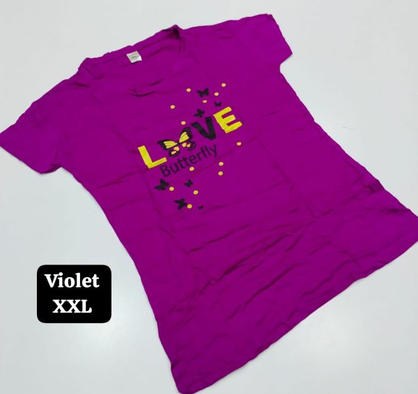 GIRLS T-SHIRT (Violet)